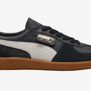 PUMA Palermo Women’s Size 7 black/white BRAND NEW without BOX Ships Same Day